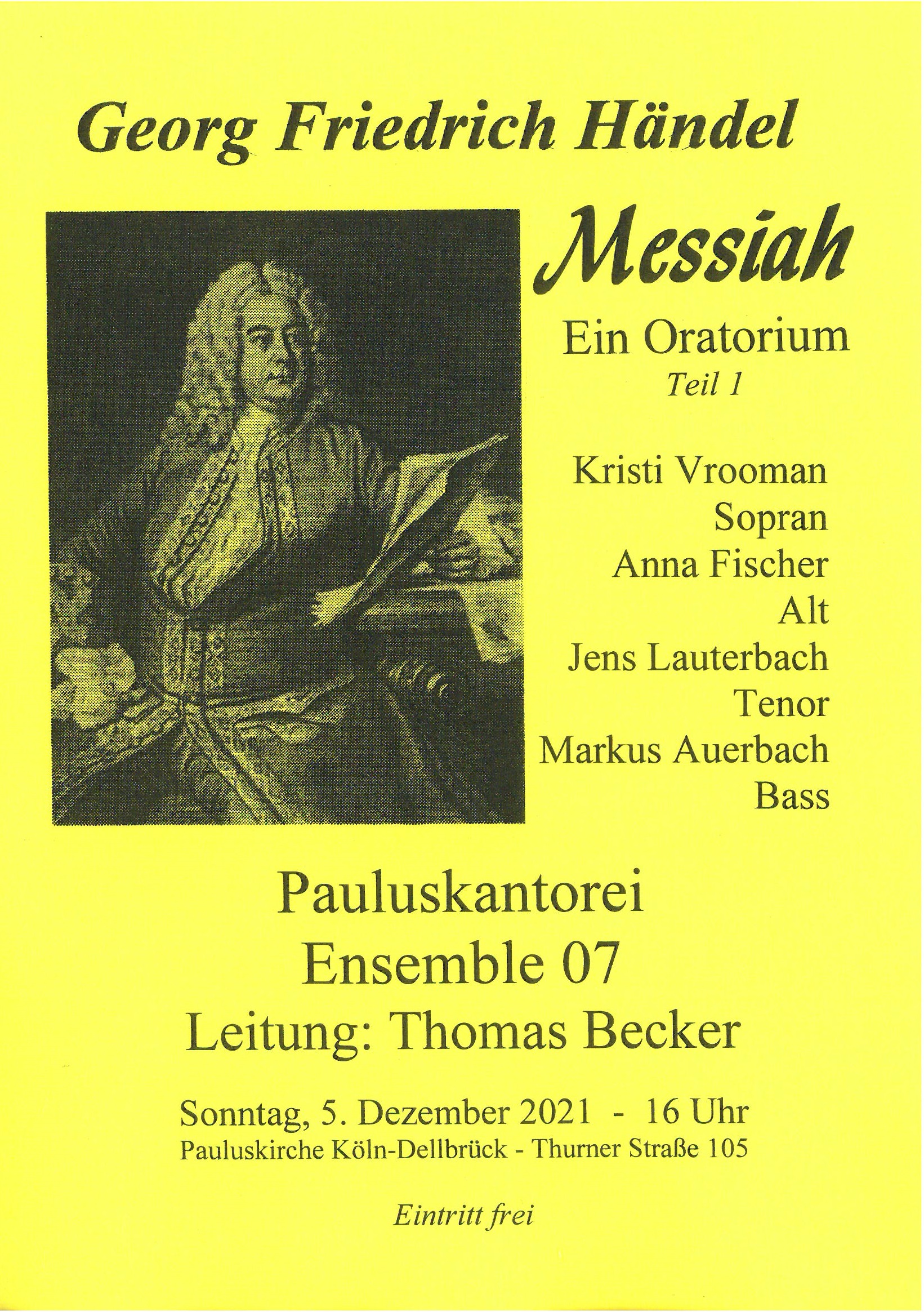 You are currently viewing Oratorium „The Messiah“