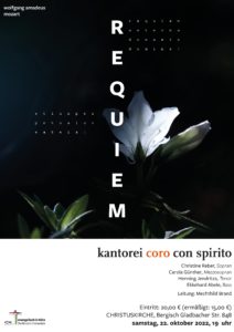 Read more about the article Mozart-Requiem mit dem Coro con Spirito