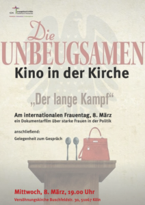 Mehr über den Artikel erfahren Kino in der Kirche – Versöhnungskirche