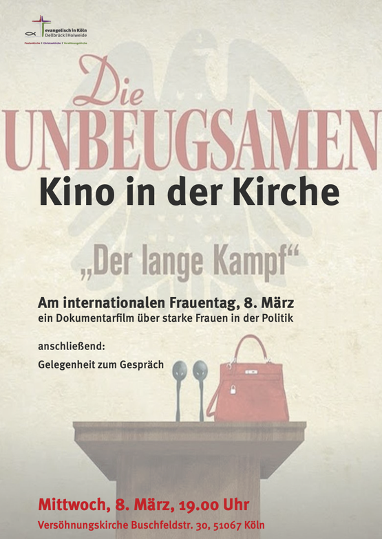 Read more about the article Kino in der Kirche – Versöhnungskirche
