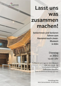 Read more about the article Seniorinnen und Senioren besuchen das Rautenstrauch-Joest-Museum in Köln