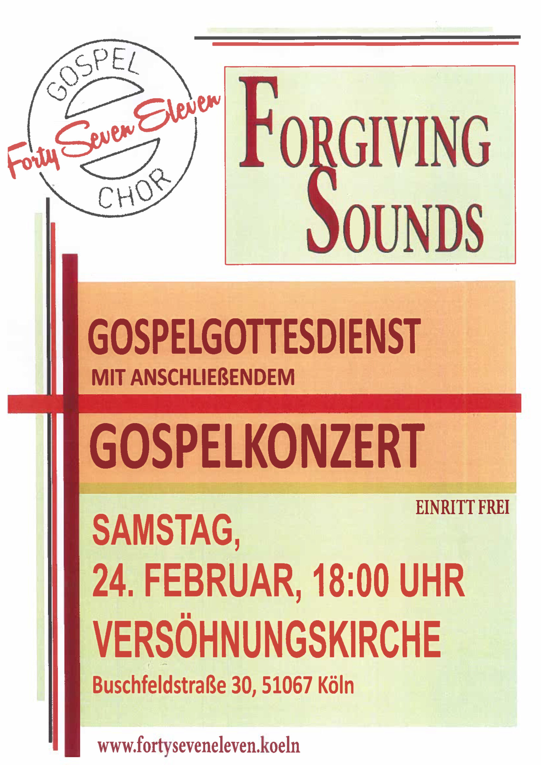 Read more about the article Gospelgottesdienst mit anschließendem Gospelkonzert