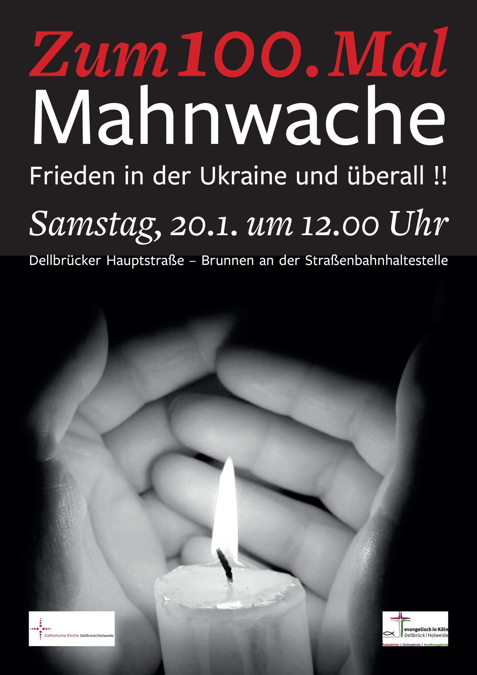 Read more about the article 100. Mahnwache für den Frieden