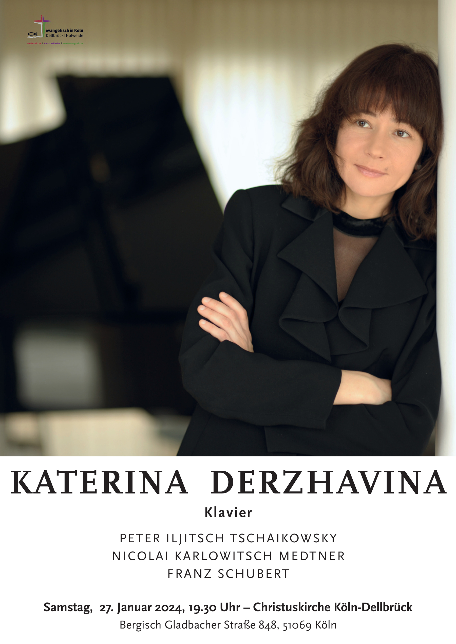 Mehr über den Artikel erfahren Klavierabend mit Katerina Derzhavina