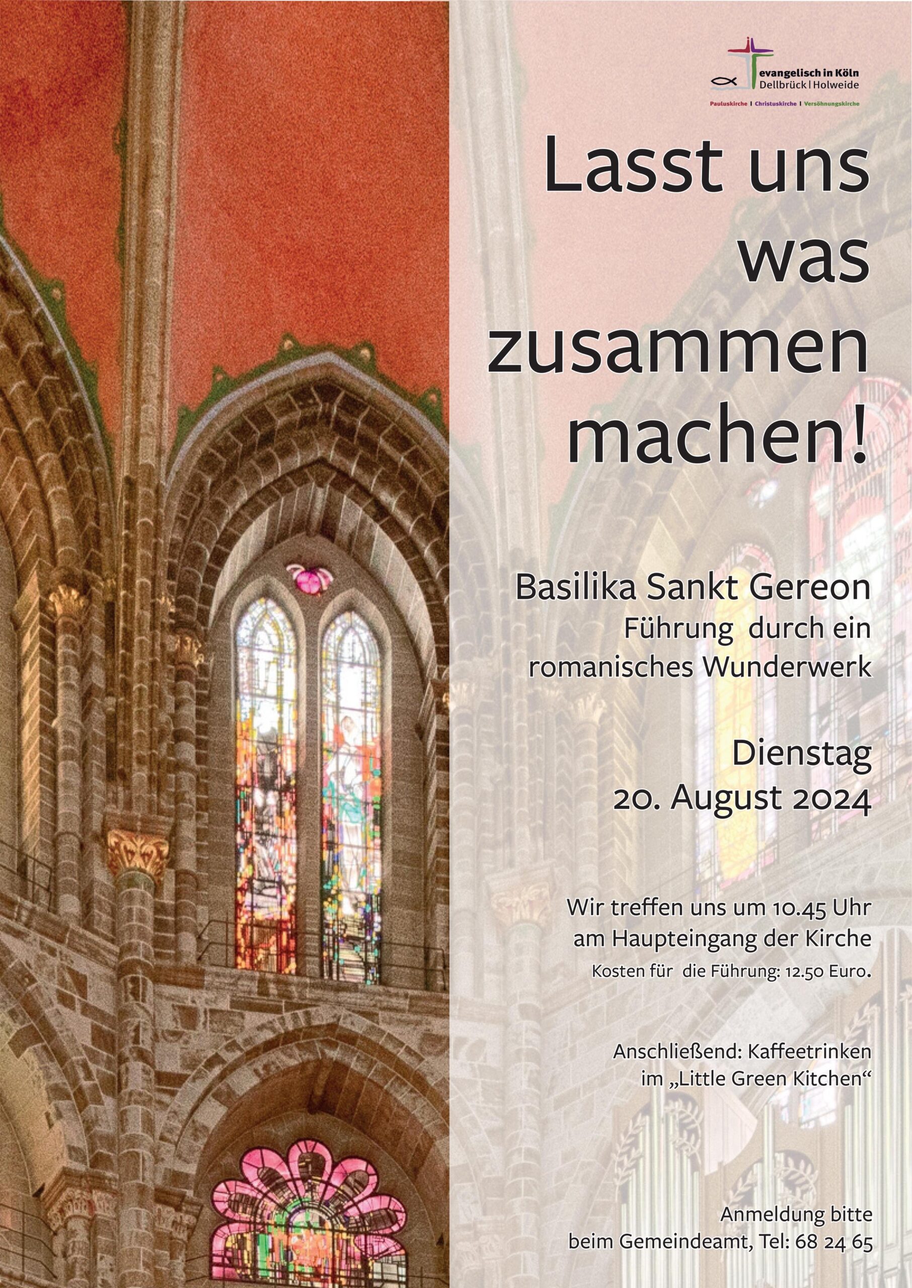 Du betrachtest gerade Lasst uns was zusammen machen – Führung durch die Basilika St. Gereon