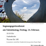 Segnungsgottesdienst am Valentinstag