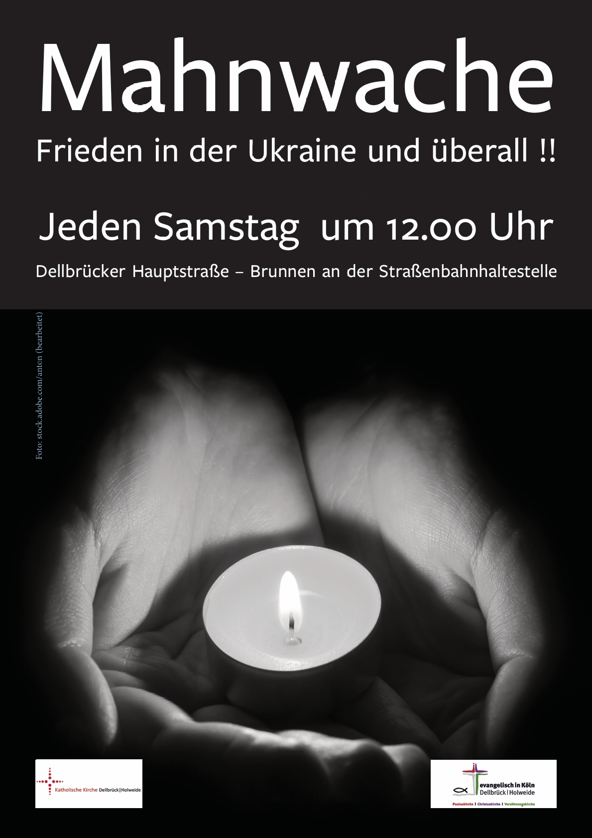 Mehr über den Artikel erfahren Mahnwache für den Frieden