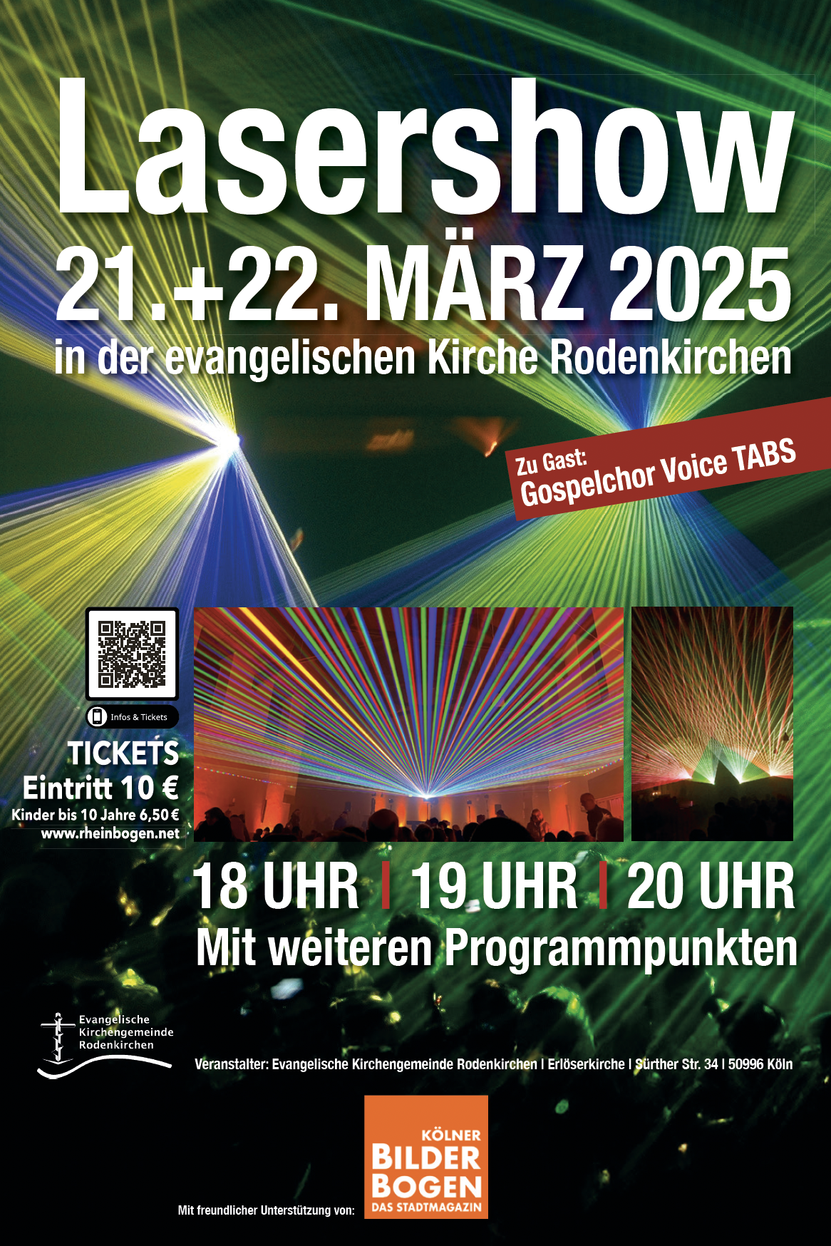 Du betrachtest gerade Lasershow mit Beteiligung des Gospelchor Voice TABS