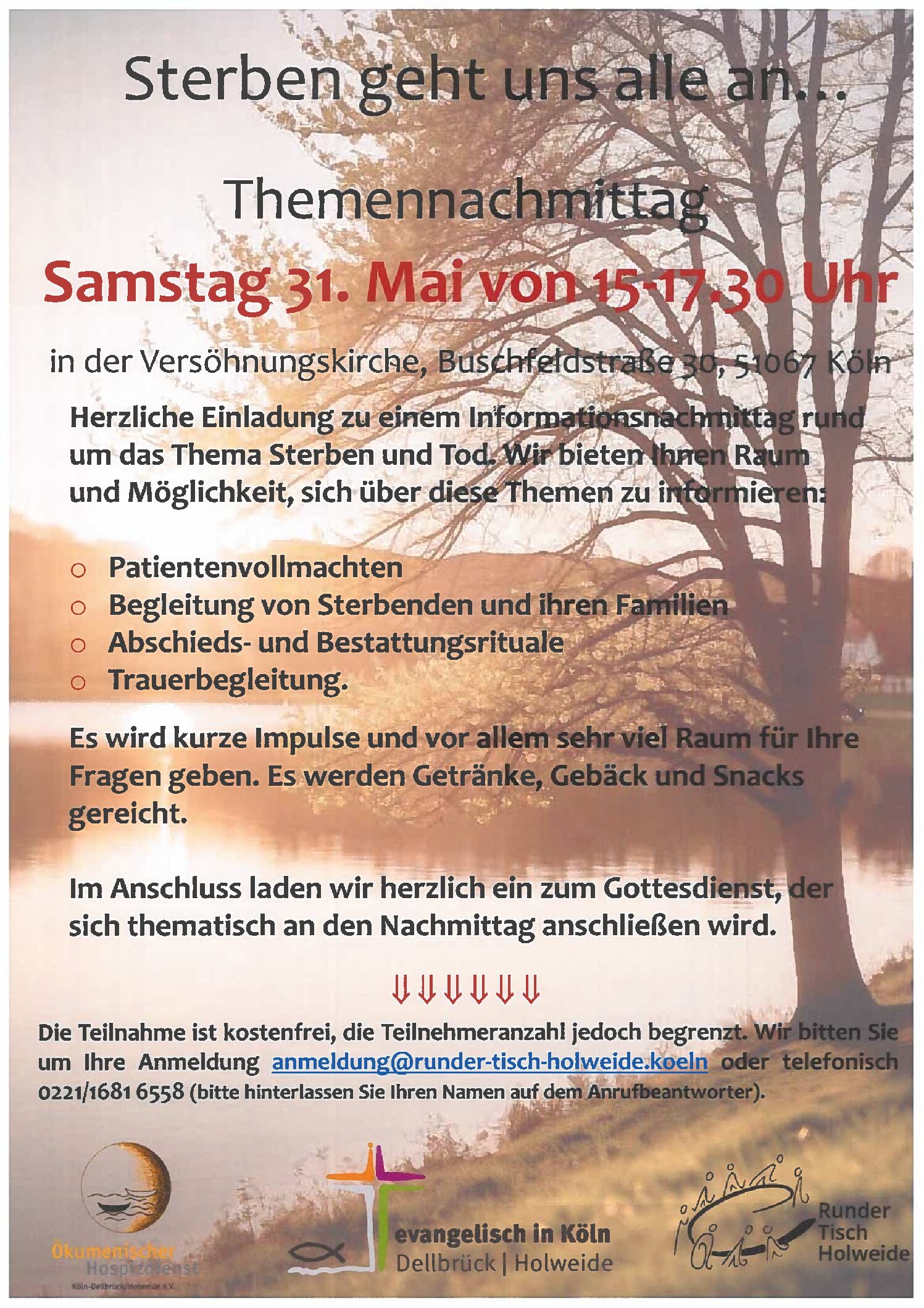 Mehr über den Artikel erfahren Sterben geht uns alle an ….
