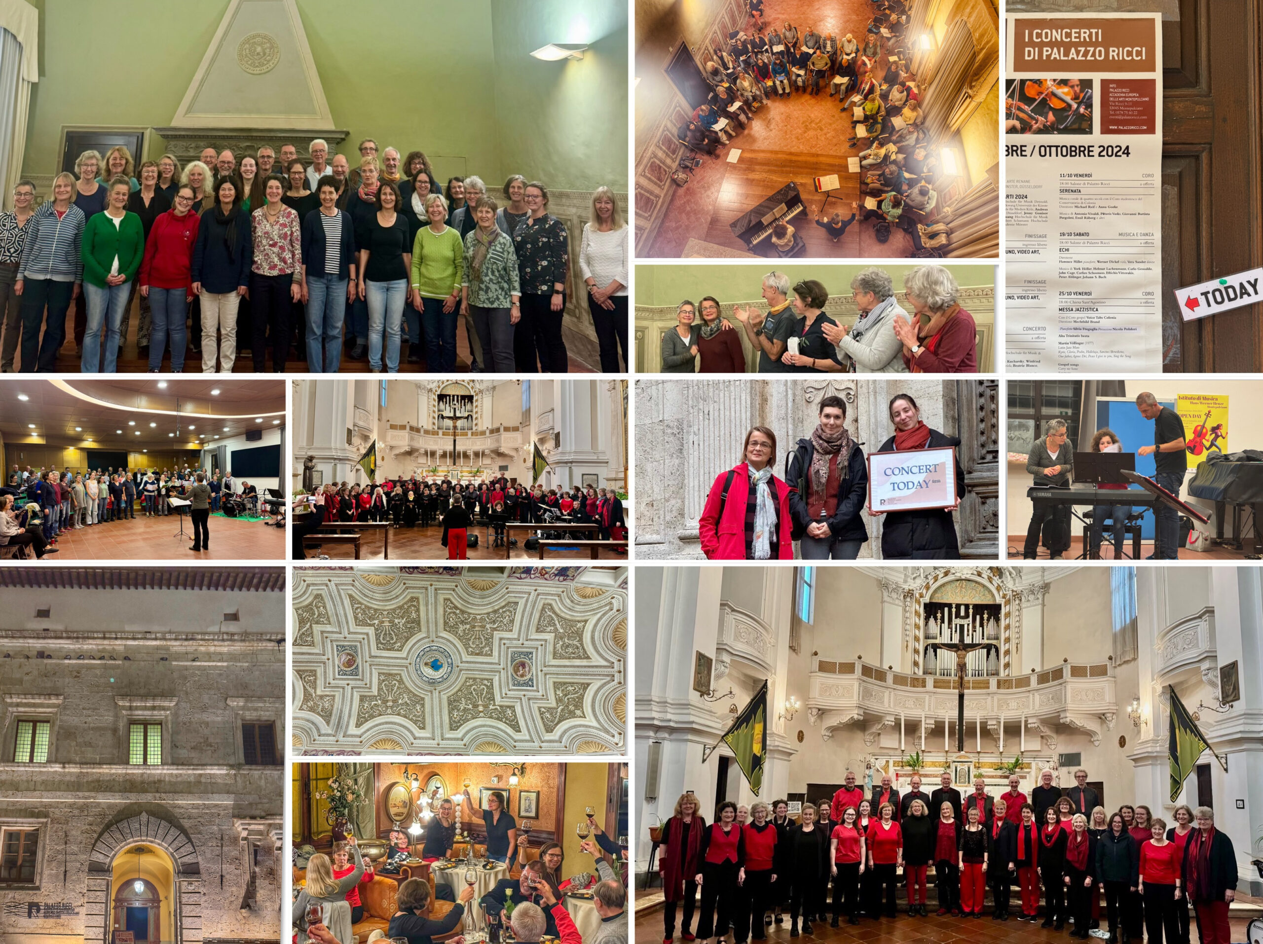 Gospelchor Voice TABS - Chorreise nach Montepulciano/Italien