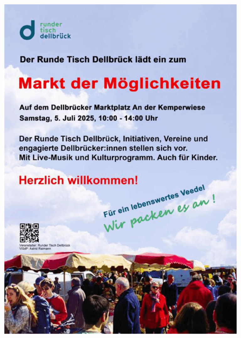 Markt der Möglichkeiten Juli 2025