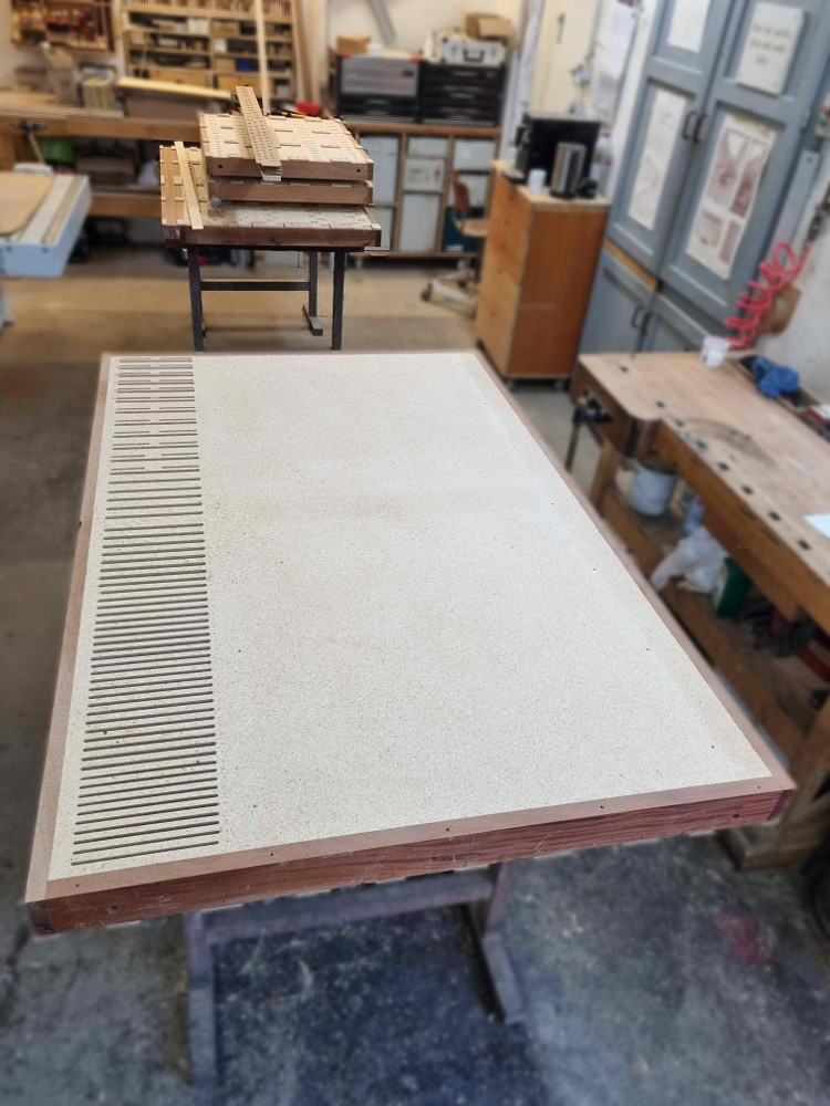 Windlade erweiterte Ventilschlitze