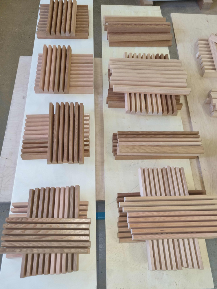 Zuschnitt der Tonventile