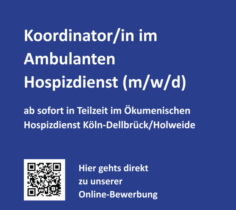 Hospizdienst Stellenausschreibung