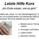 „Letzte Hilfe“-Kurse