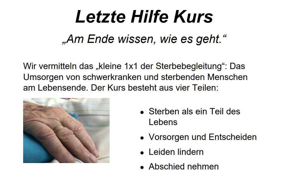 Du betrachtest gerade „Letzte Hilfe“-Kurse