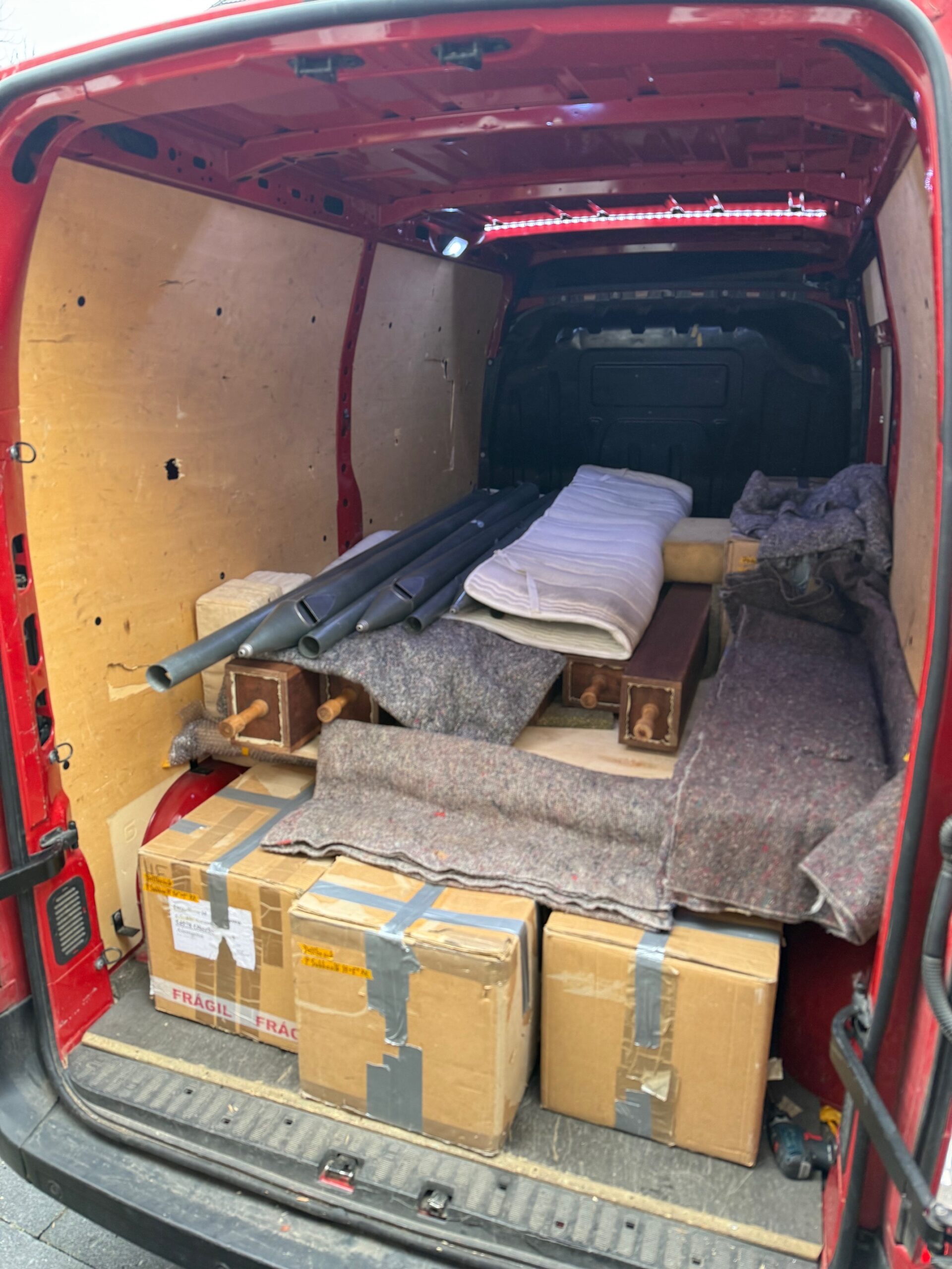 Orgel erste Teil zurück