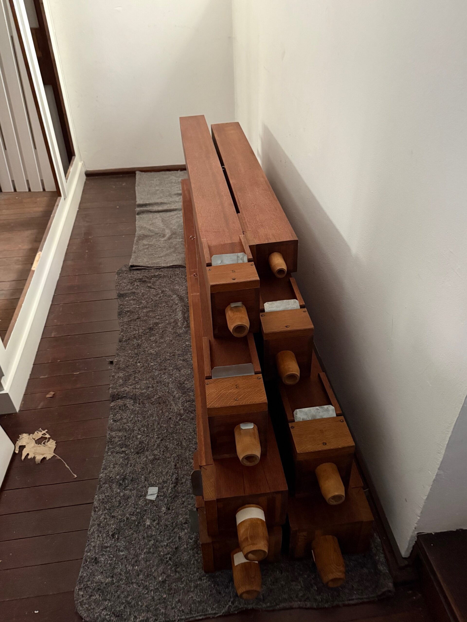 Orgel erste Teil zurück