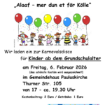 „Alaaf – mer dun et för Kölle“