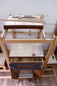 Das Grundgerüst steht