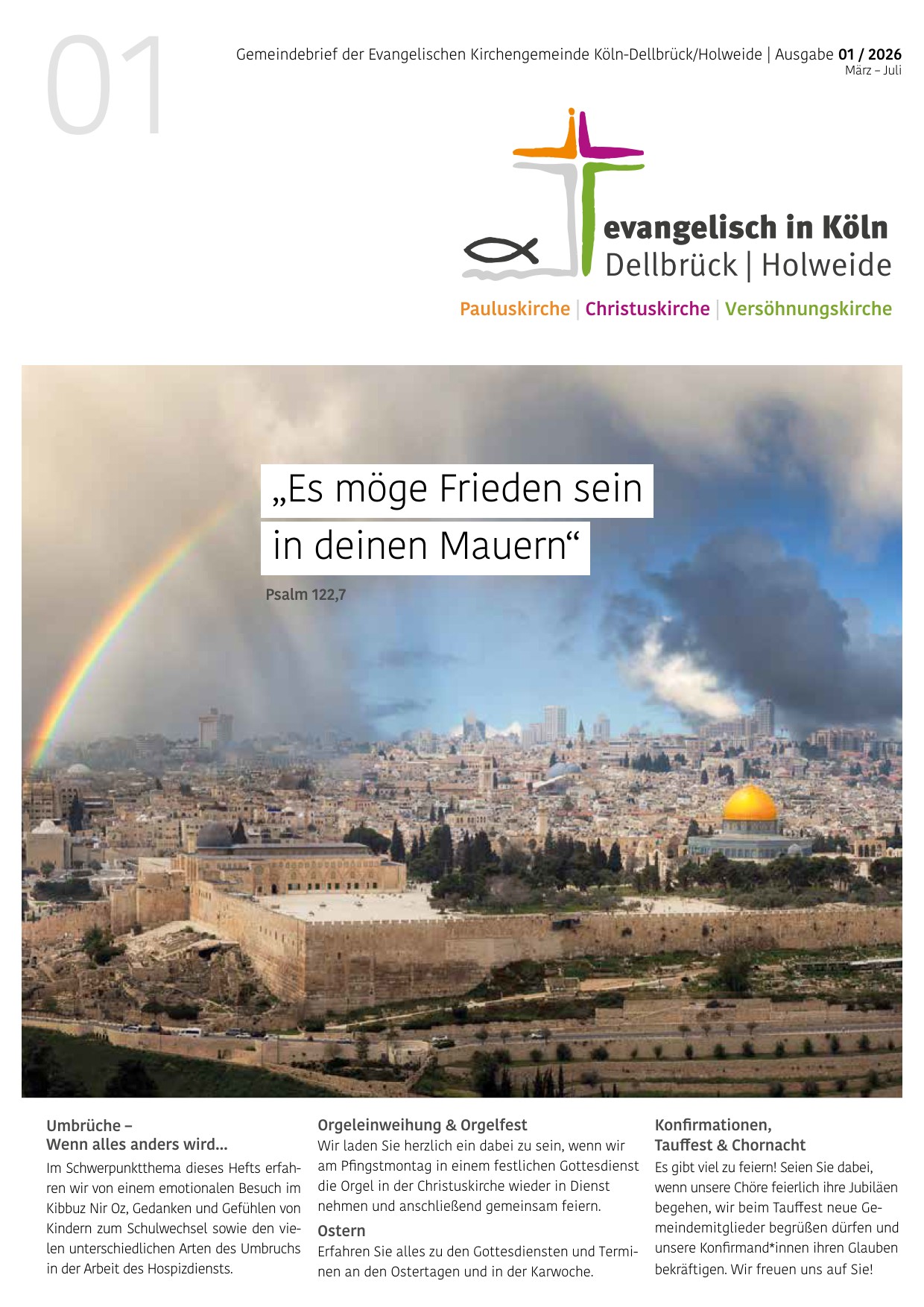 Mehr über den Artikel erfahren Gemeindebrief 01-2026