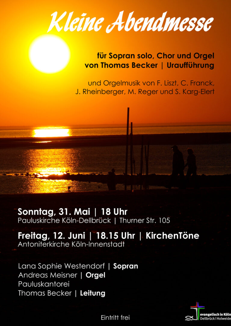 Plakat Kleine Abendmesse